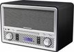 Soundmaster NR955SW Tragbare Stereoanlage Digital 8 W DAB+, FM, PLL Schwarz, Silber MP3 Wiedergabe