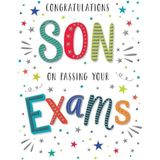 Regal Publishing Gefeliciteerd Zoon met het behalen van je examens - 8 x 6 inch
