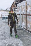 Sparco Tech York Softshell Jas - Zwart — Blauw