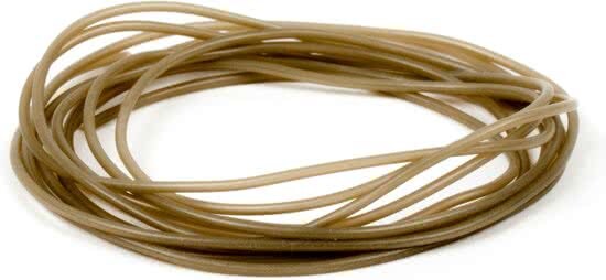 - FOX Edges Hook Silicone Trans Khaki 1.5m