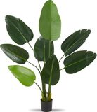 Tectake Paradijsvogelboom Tropic Kunstplant – Strelitzia – 120 cm