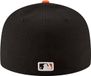 New Era San Francisco Giants Fitted Cap Black Orange Cap Maat : 7/3.8
