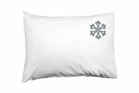 Bona Basics Decoratieve kussenhoes Wit 50x35 cm