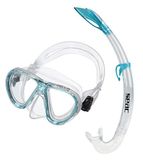 SEAC Bella Color Snorkelset voor kinderen, uniseks, aquamarijn, Eén maat