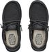 HEYDUDE Wally Youth Jongens Instappers Basic Black - Maat 33