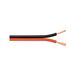 Goobay 15022 luidsprekerkabel 2 x 0,75 mm² CCA strengen audiokabel per meter/subwoofer kabel rood zwart / 100 m