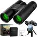 Kochar Jumelles - 12x42 - Incl. Trépied et Support de Téléphone - BAK4 - Étanche - Jumelles pour Adultes & Enfants - Lentille Verte