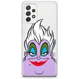 ERT GROUP mobiel telefoonhoesje voor Samsung A73 5G origineel en officieel erkend Disney patroon Ursula 002