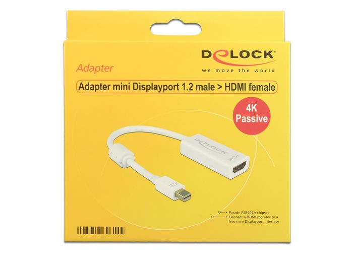 DeLOCK 62602 - Kabel - 0,2 m - Wit