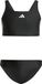 adidas meisjes 3-Stripes V-Back Bikini Swimwear, Black/White, 3-4 Years
