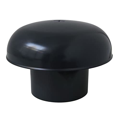 First Plast CDV90A ventilatiemuts met net, leisteen, binnendiameter 90 mm