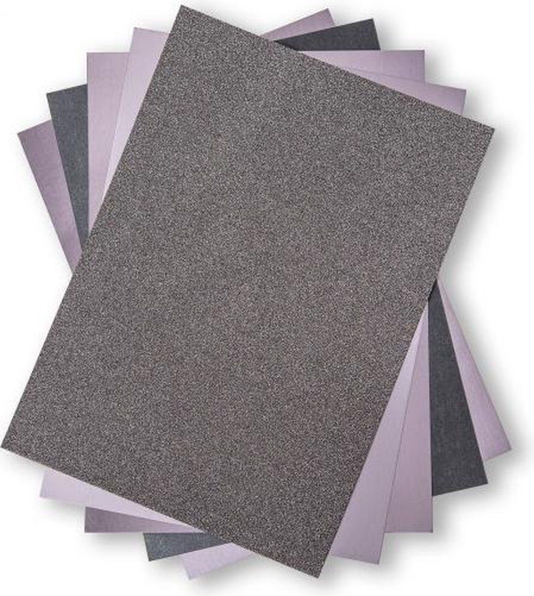 Sizzix Cardstock Pack - 8x11,5" - Charcoal - 0630454261247