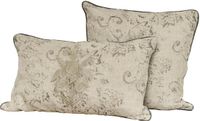 LOBERON Kussenhoes set van 2 Tenerosa beige/groen
