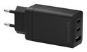 dbramante1928 Re-charge Oplader 2x USB-C 65W en USB-A 18W - Zwart