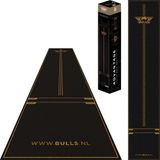 Bull's Advantage Carpet Dartmat - Dartmat 300 x 85 cm - Antislip Dartmat - Zwart/Goud