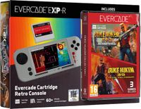 Evercade EXP-R Solo + Duke Nukem Collection Bundle - Handheld Retro Console - Grijs