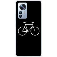 Xiaomi Mi 12 Pro Bike hipster bedrukt siliconen hoesje