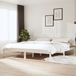 Maison Exclusive - Cadre de lit sans matelas blanc bois massif