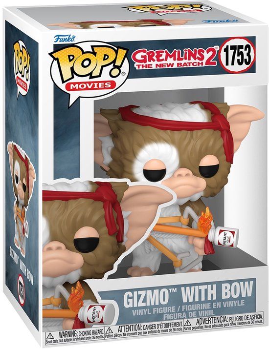 Funko Gremlins Gizmo with Bow vinylfiguur 1753 Unisex Funko Pop! - meerkleurig - Standard