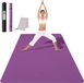 Bol Tapis de yoga XXL, 183 cm x 122 cm x 6 mm, Violet