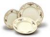 Thun 1794 Bernadotte, set d'assiettes, château, Thun, 18 pièces