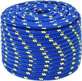 vidaXL Multifunctioneel touw 14 mm 100 m Blauw PP