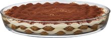 Alessandro Plat de four - 4 litres - 39 x 28 x 7 cm - verre - résistant au lave-vaisselle - transparent