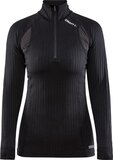 Craft Active Extreme X Zip L/S Thermoshirt Dames - Zwart - Maat XS