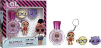 Fragrances For Children LOL Set EDT 30 ml + Hair Clips + Keyring