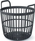 Prosperplast Draadmand/wasmand/opbergmand - Antraciet - Kunststof - 45 Liter
