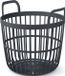 Prosperplast Draadmand/wasmand/opbergmand - Antraciet - Kunststof - 45 Liter