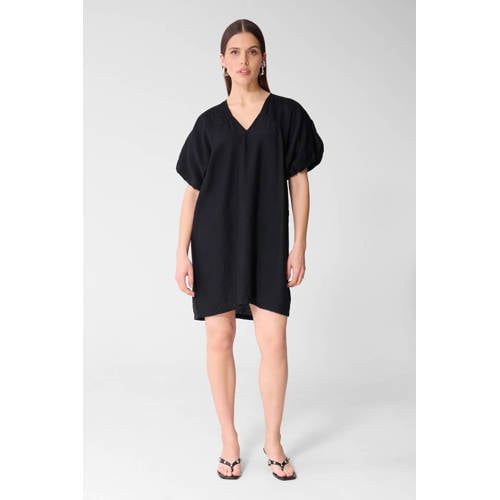 Shoeby V-hals Zomerjurk - Zwart