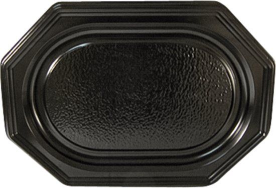 IEZZY disposables Cateringschaal 35cm rPET zwart