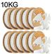PLA filament pour imprimante 3D - Finition mate - 1,75 mm - Tolérance ±0,03 mm - 190-220 °C - Bobine de 10 kg - Blanc