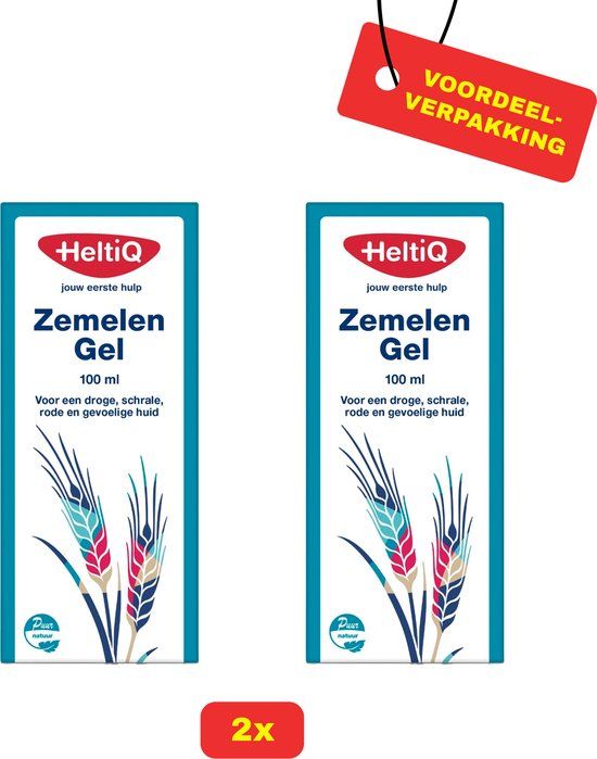 HeltiQ Zemelen Gel - 2 x 100ml - Voordeelverpakking!