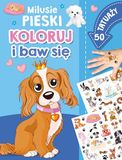 Koloruj i baw się. 50 tatuaży. Milusie pieski