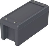 Bopla BA-S 180809 F Bocube Alu Gehäuse 7024 00164134 Industriële behuizing 199 x 86 x 90 Aluminium Grafietgrijs (RAL 7024)
