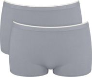 Sloggi Women GO Sense Short (2-pack) - dames boxer - grijs