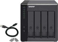 QNAP TR-004 - HDD/SSD Enclosure - 4-Bay - USB 3.2 Gen 1 - Black