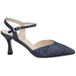 Nero Giardini E615440DE Slingback van Lurex Beige Goud met riem