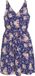 VILA VIKRISTINA LAIA S/L BELT DRESS/KA/EX Dames Mini jurk Navy Blazer Polyester/Elastaan Maat 34
