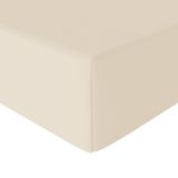 Amazon Basics Microvezel hoeslaken, beige, 180 x 200 x 30 cm
