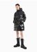 Armani Exchange 6dyk05_yn1uz Anorak Imperméable Manches Longues Uni Court Noir Polyamide Femme XL