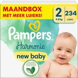 Pampers Harmonie Maat 2 Maandbox 234 stuks 4-8 KG