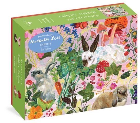 Artisan Nathalie Lete: Rabbits 500-Piece Puzzle