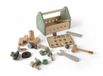 Gebr. Simon Dantoy houten gereedschapsbox speelgoed set 26-delig