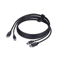 StarTech.com Câble KVM DisplayPort et USB de 1,8 m