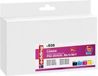 Edding Inktcartridge vervangt Canon PGI-2500BK XL, PGI-2500C XL, PGI-2500M XL, PGI-2500Y XL Compatibel Combipack Zwart, Cyaan, Magenta, Geel EDD-535 18-535
