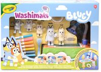 Crayola Washimals - Bluey - Hobbypakket - Knutselset met zwembad en 5 puppys - Speelgoed en cadeau voor kinderen vanaf 3 jaar