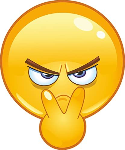 younikat Smiley Sticker See You I 20 cm - geel I sticker grappig voor koffer WG koelkast deur vuilnisbak camper autosticker I weerbestendig I kfz_371